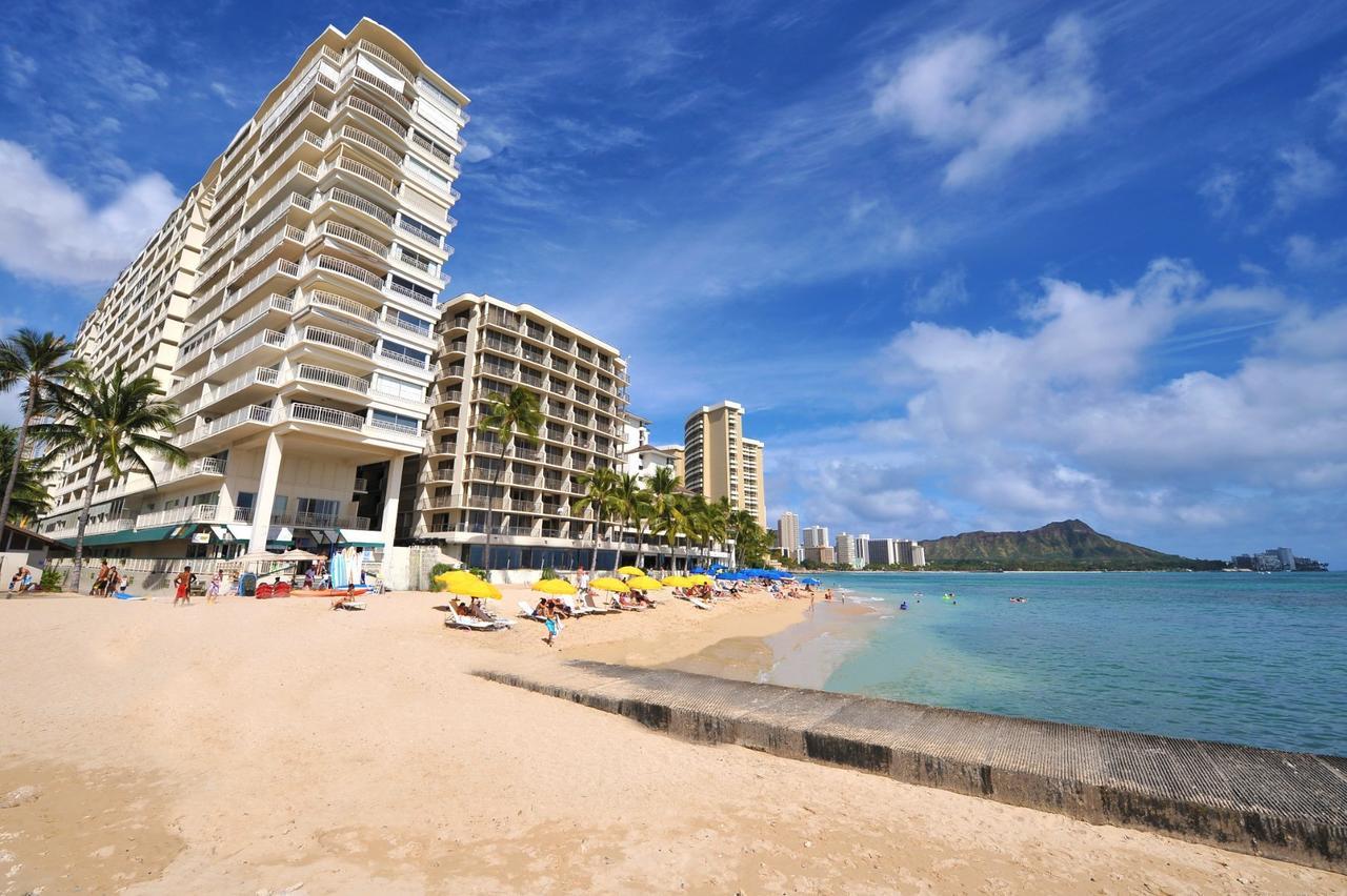Waikiki Shore Beachfront Honolulu Exteriör bild