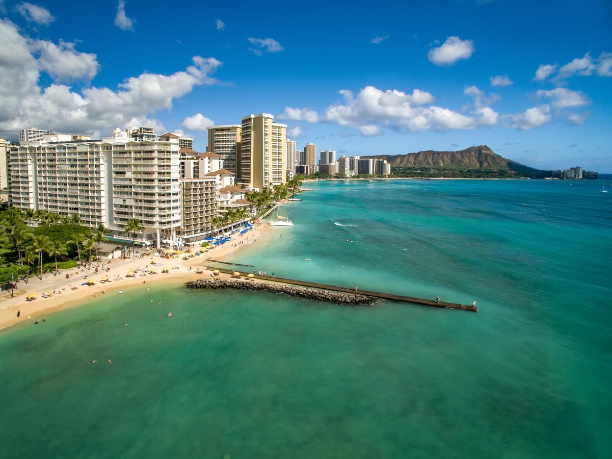 Waikiki Shore Beachfront Honolulu Exteriör bild